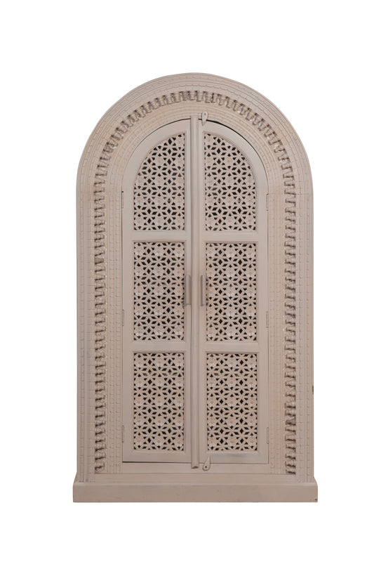 Mughal Carved Arch Wardrobe KCRS-015